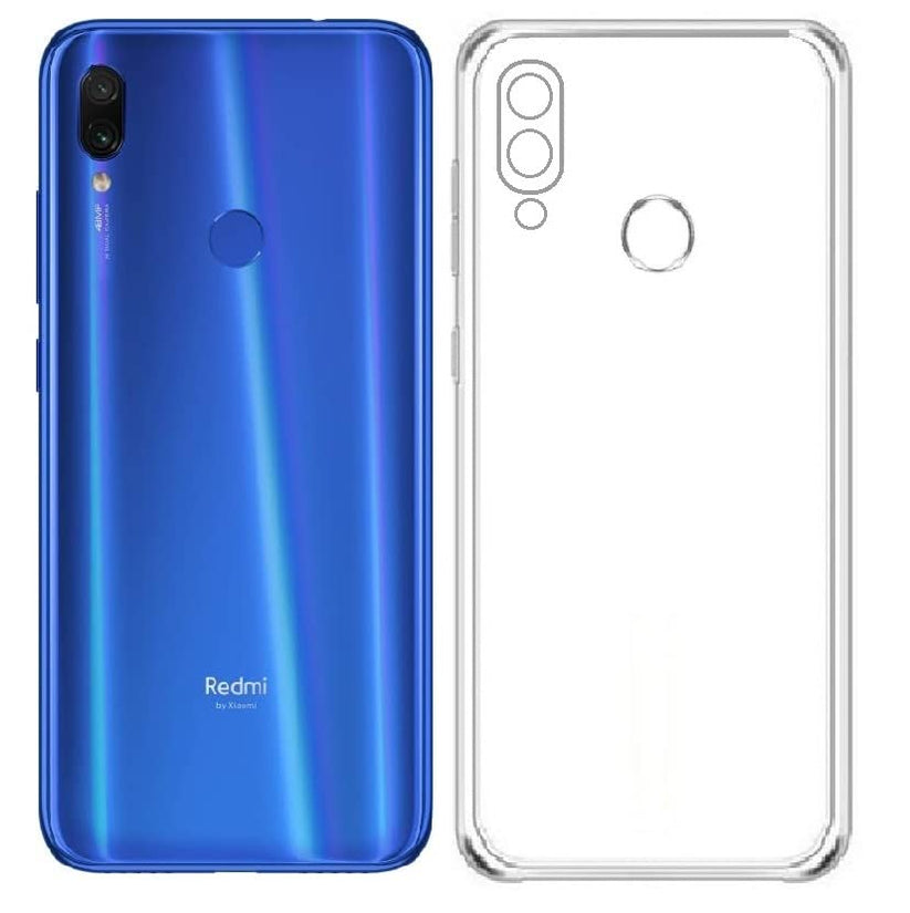 Back Cover case for Xiaomi Redmi Note 7 Pro ( Transparent) Online Price ...