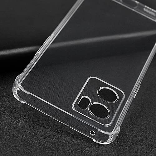 Transparent Silicone Mobile Back Cover for OnePlus Nord CE 2 (5G) (Soft & Flexible Back Cover)