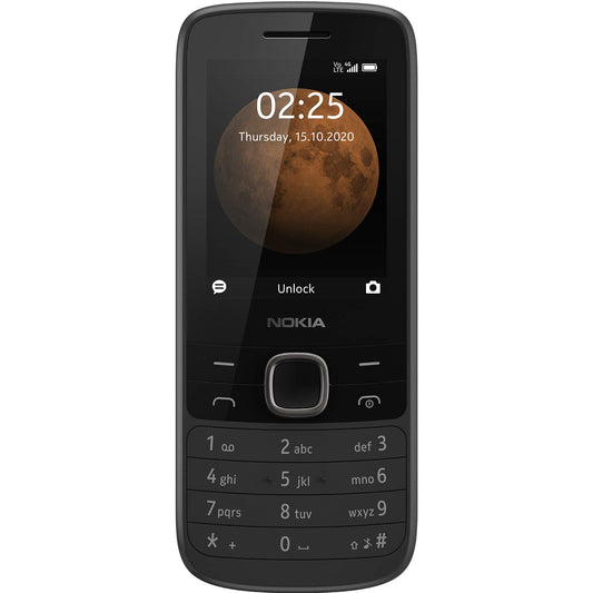 Nokia 225 4G Dual SIM Mobile Phone with Long Battery Life,  Multiplayer Games, Camera, Colour May Vary