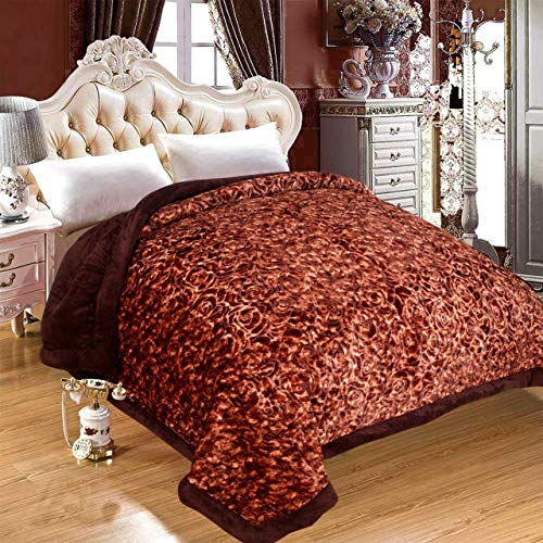 Microfiber Quilt for Heavy Winter, Double Bed Razai (90x90 Inches)