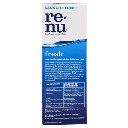 Bausch & Lomb Renu Fresh Contact Solution/Cleaner, 500ml, eOURmart