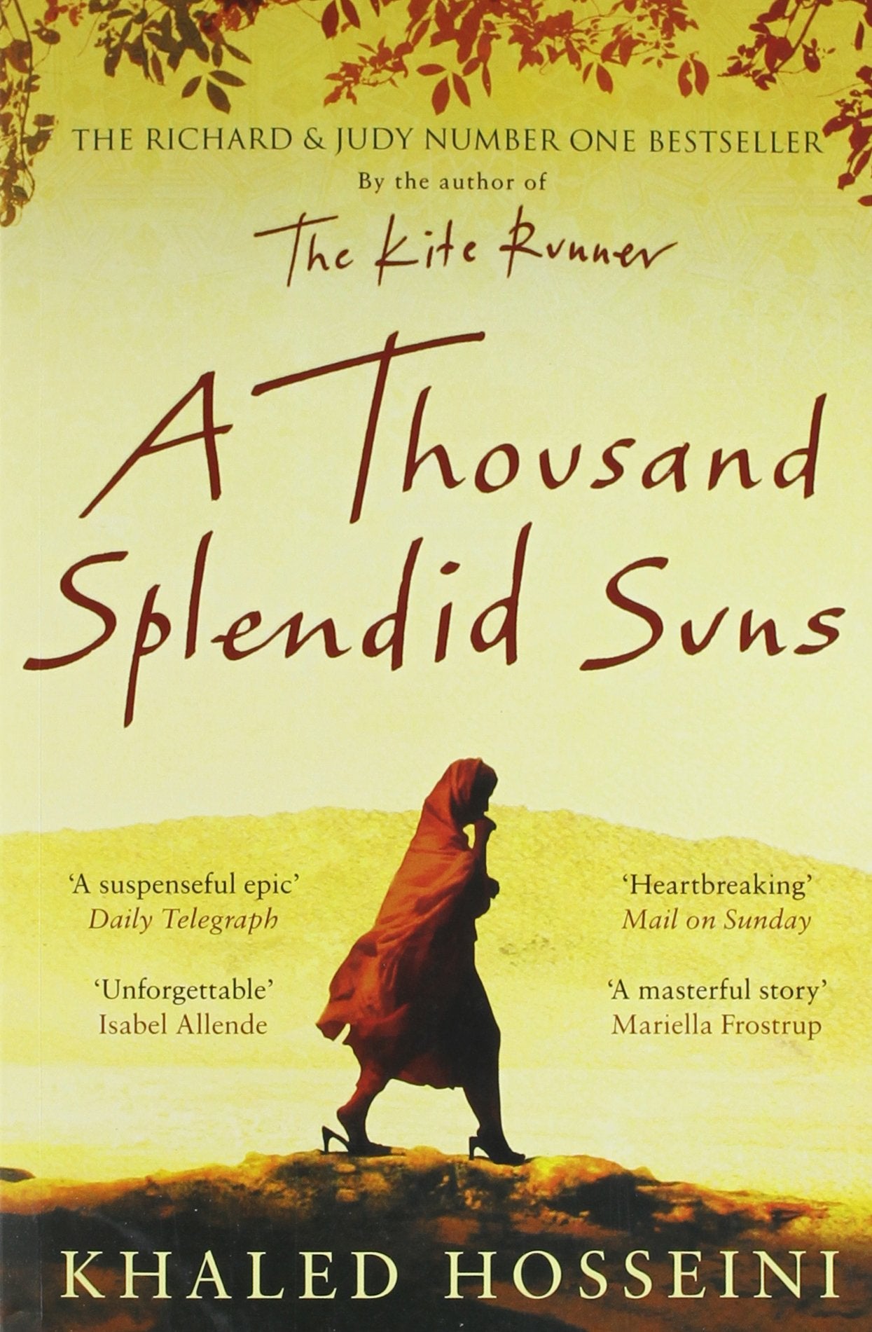 A Thousand Splendid Suns Book by Khaled Hosseini, Paperback