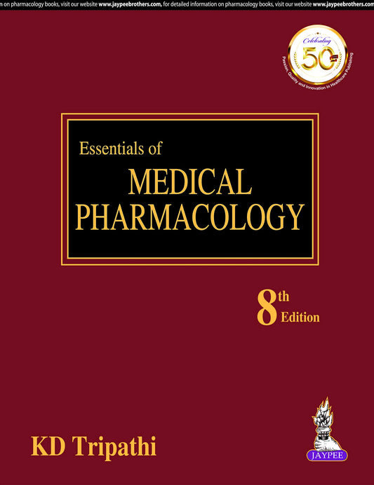Essentials of Medical Pharmacology, Book by K. D. Tripathi, Hardcover