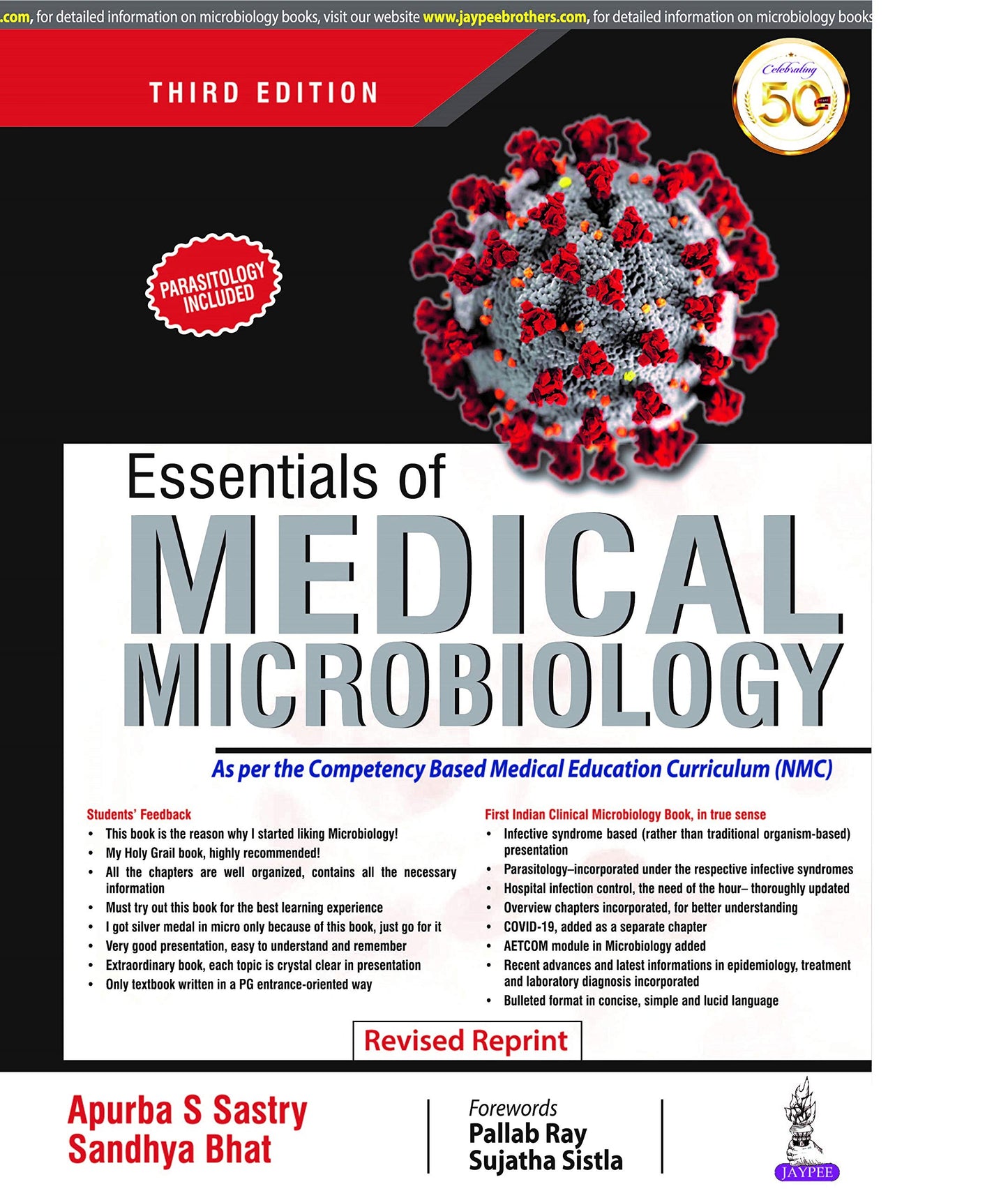 Essentials of Medical Microbiology Book, Paperback