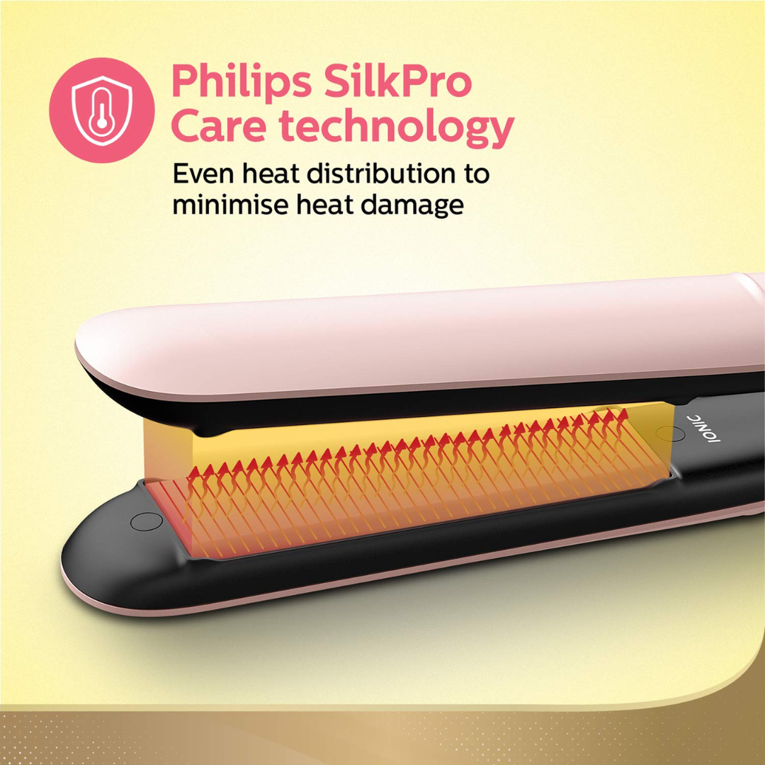 Philips BHS378/10 Kerashine Straightener (Pink)