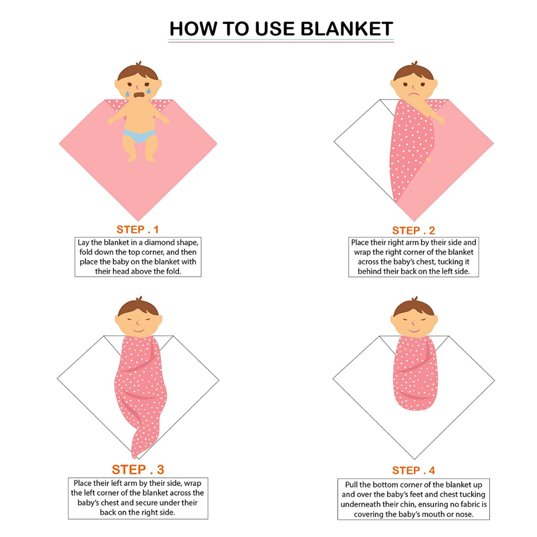 Baby Blanket New Born Baby Wrap Sleeping Blanket