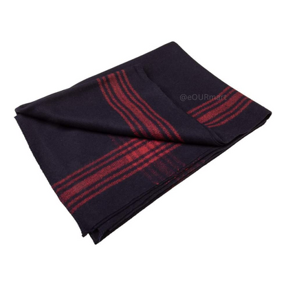 Woolen Relief Blanket for Donation, Multicolor (1.2 KG)