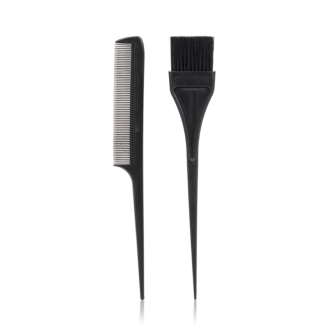 Hair-Colouring Brush with Comb