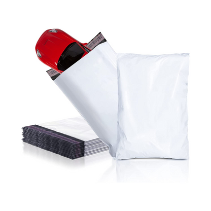 Courier Bags/Envelopes/Pouches/Cover 10X7 inches+ 2inch Flap  Pack of 100 Tamper Proof Plastic Polybags for Shipping/Packing (With POD)