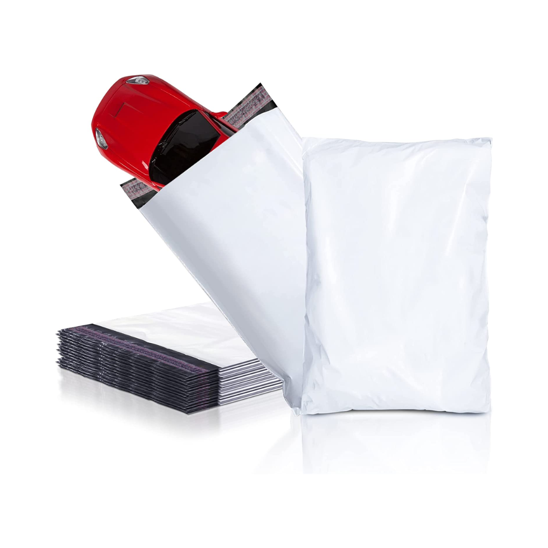 Tamper Proof Courier Bags, 7x10 Inch, Shipping Bags with Pocket