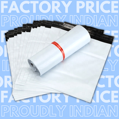 Courier Bags/Envelopes/Pouches/Cover 9X12 inches+ 2inch Flap  Pack of 100 Tamper Proof Plastic Polybags for Shipping/Packing (With POD)