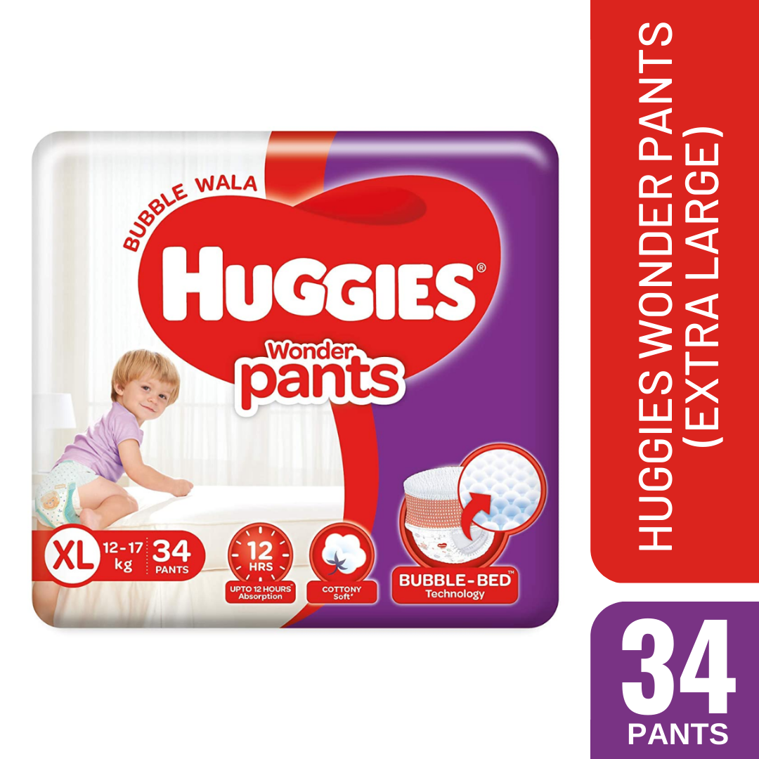 Buy Huggies Wonder Pants Diapers Small 42 Pcs Pouch Online At Best Price of  Rs 394 - bigbasket