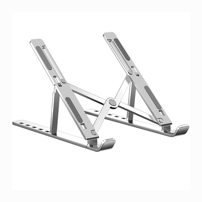 Laptop Stand, 6 Angles Adjustable, Aluminum Foldable Laptop Holder | Compatible with all Laptops