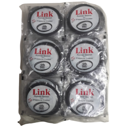 Link Sealing Ring Gasket for 1-Liter Pressure Cookers (100pcs), Black