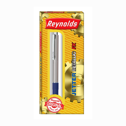 Reynolds Jetter Metallic FX, Ball Point Pen (Blue)