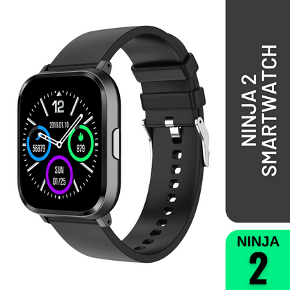 Fire-Boltt Ninja 2 Full Touch Smartwatch (Black)