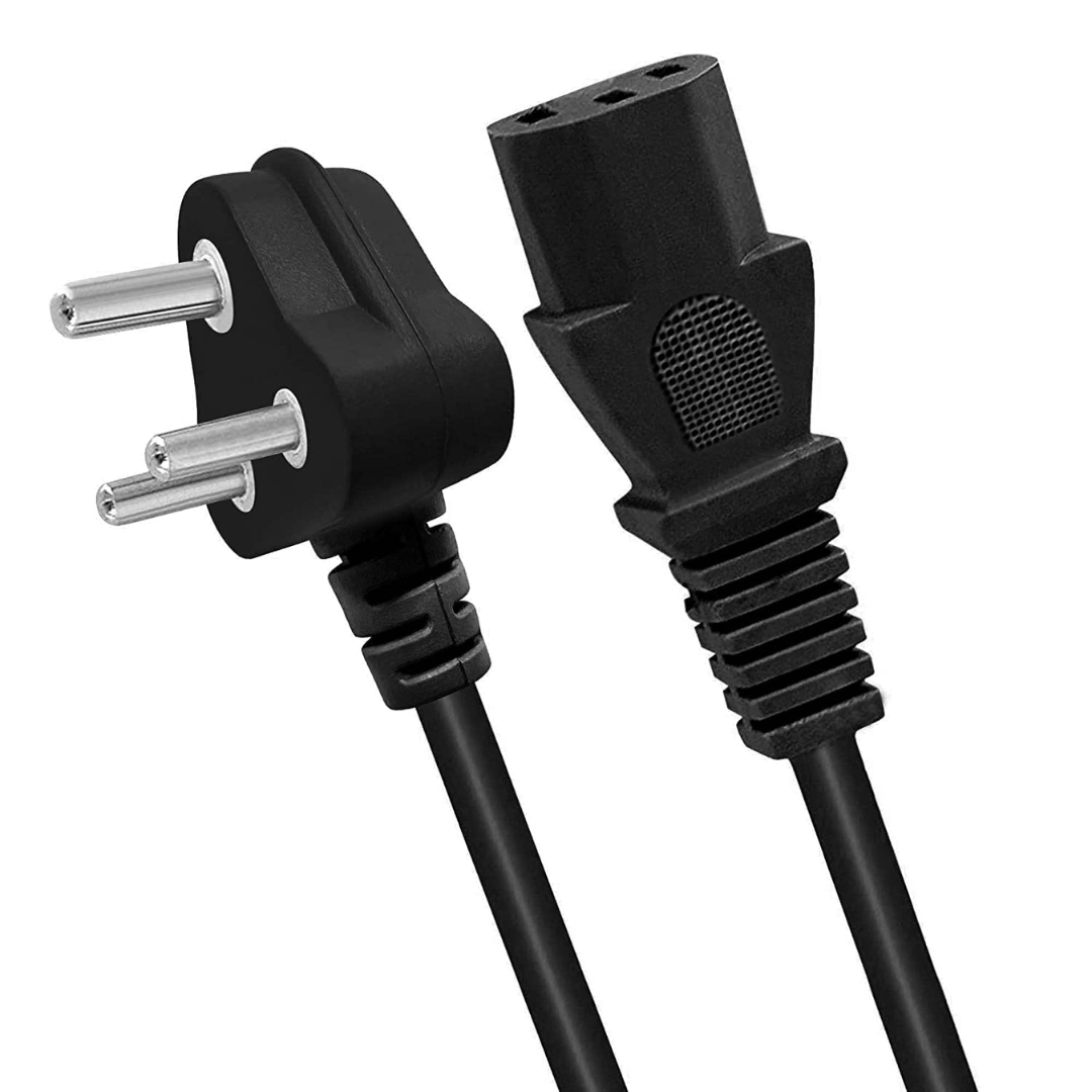 Power Cable Cord for Desktop Computer, 1.2 Meter (Black)