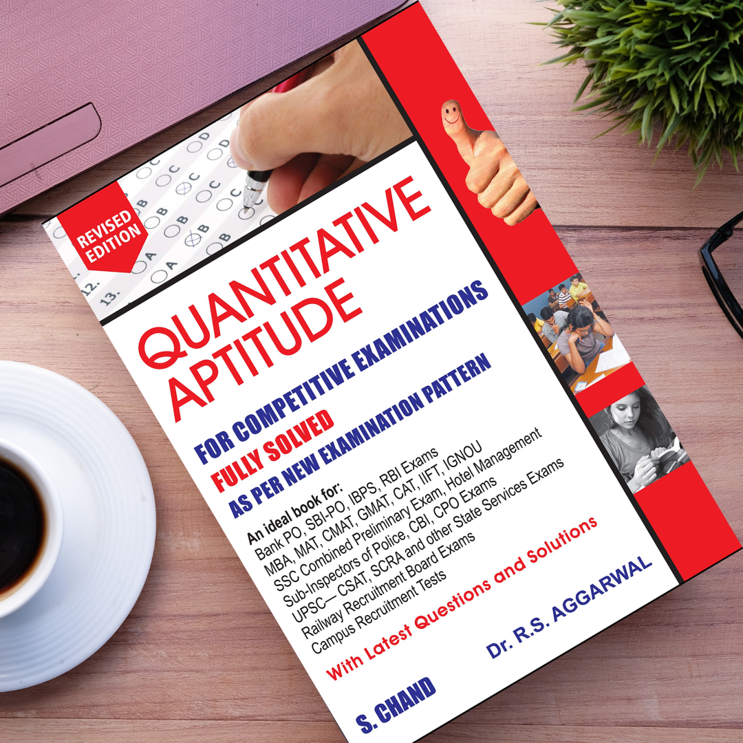 Quantitative Aptitude for Competitive Examinations Book by R S Aggarwal, Paperback