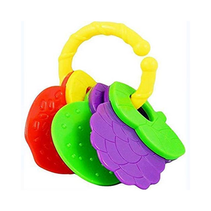 Baby Rattle Toys for New Born and Infants (Pack of 4, Multicolor)