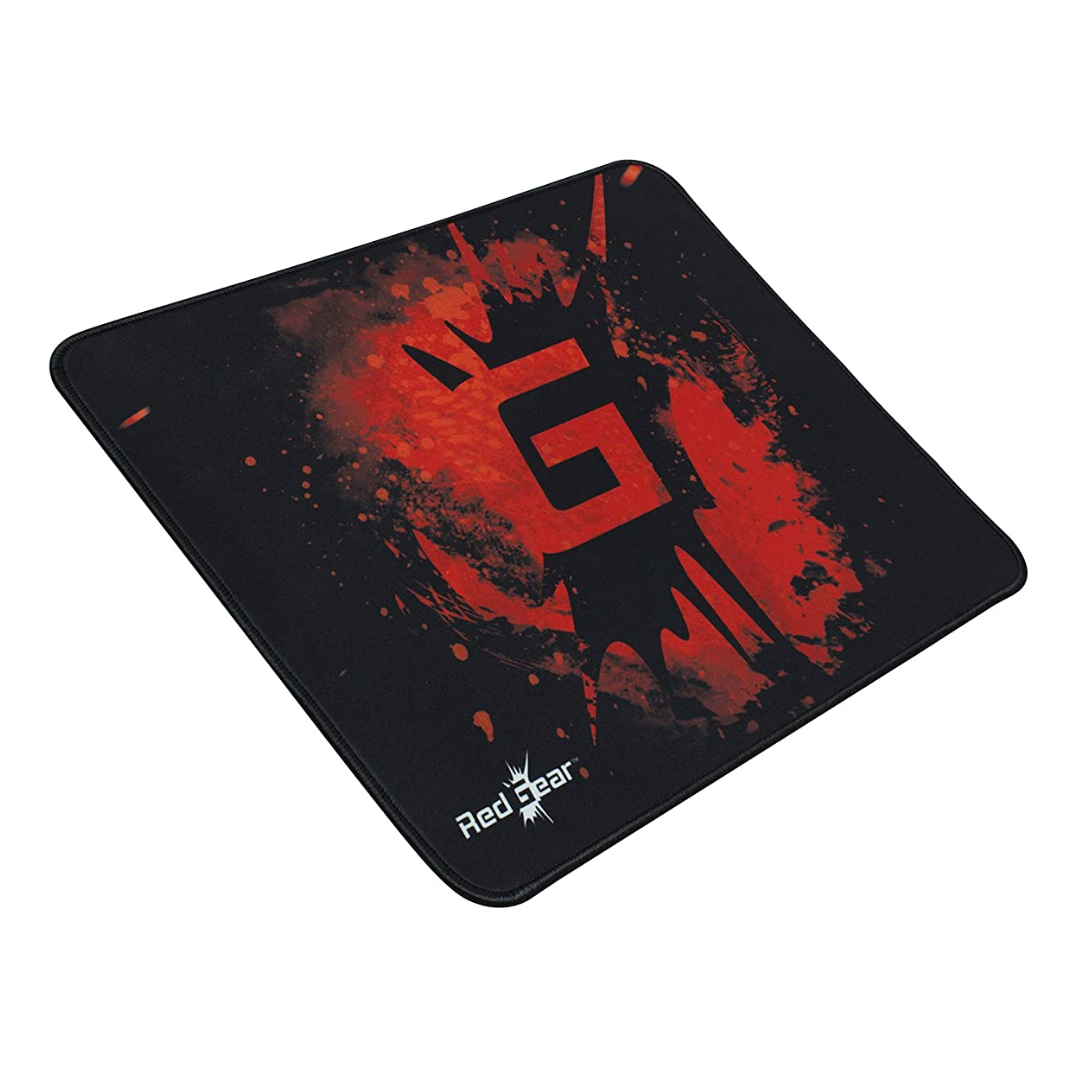 Redgear MP44 Speed-Type Gaming Mousepad (Black and Red)