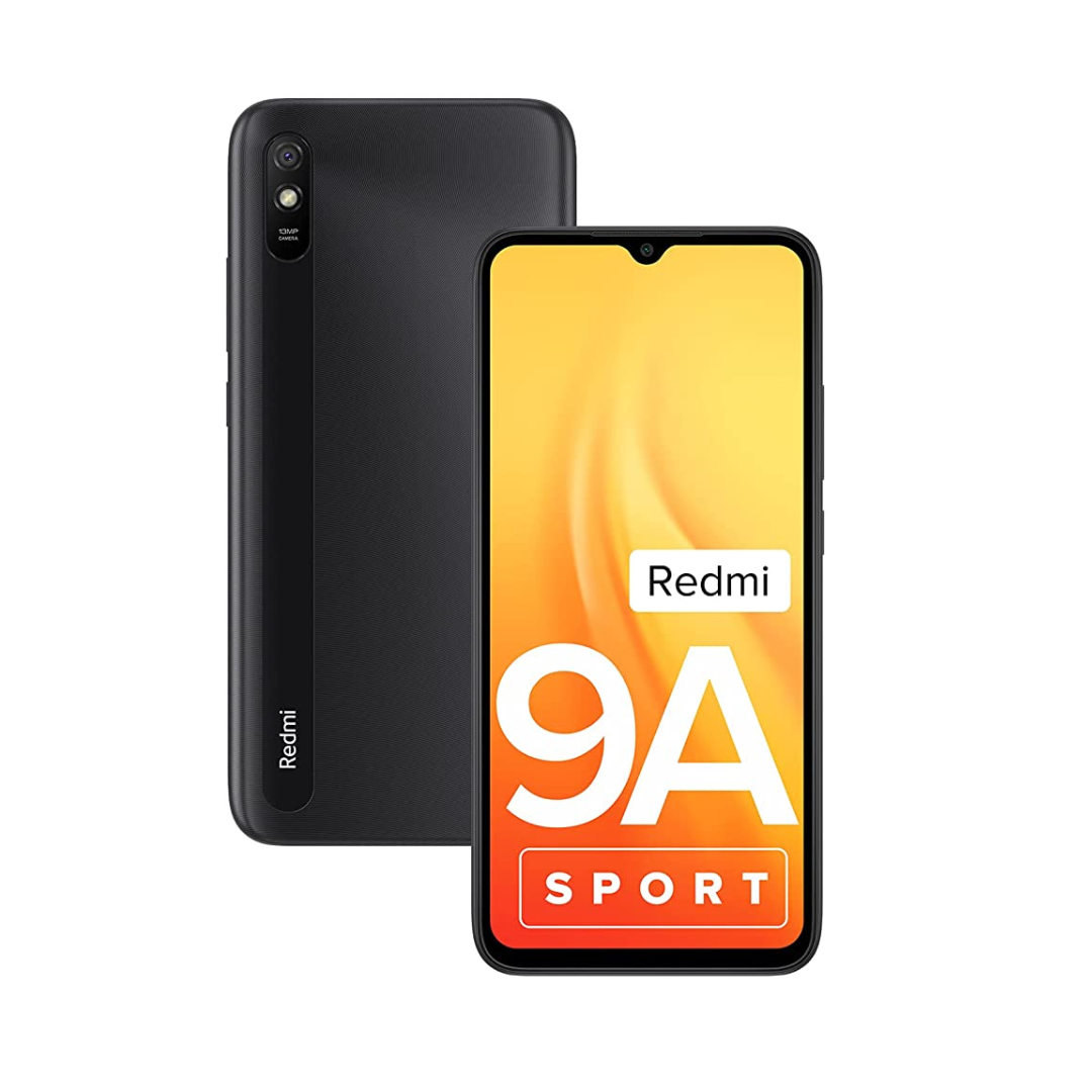 MI Redmi 9A Sport Mobile Phone Carbon Black, 2GB RAM, 32GB Storage