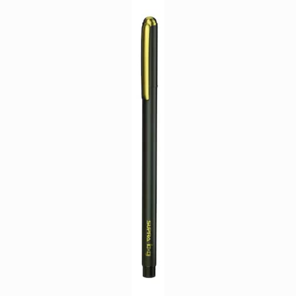 Supra B & G, Blue Ball Point Pen, Gold for The Bold (Pack of 20)