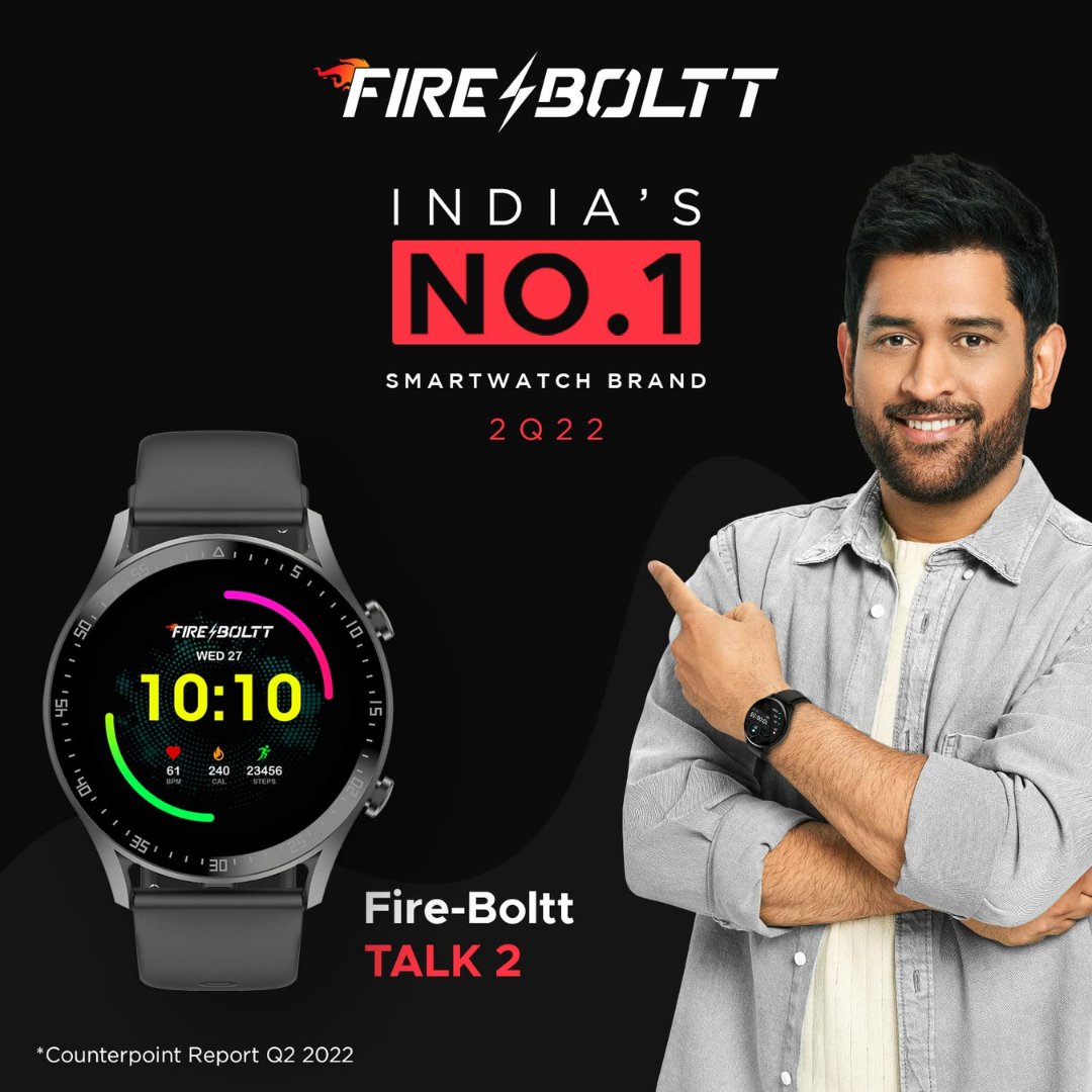 Fire-Boltt Talk 2 Bluetooth Calling Smartwatch with Dual Button
