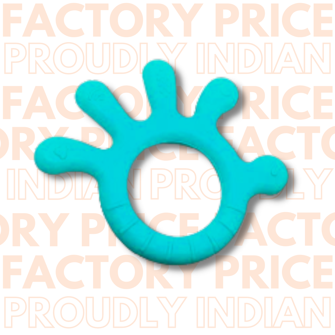 Finger shop shaped teether