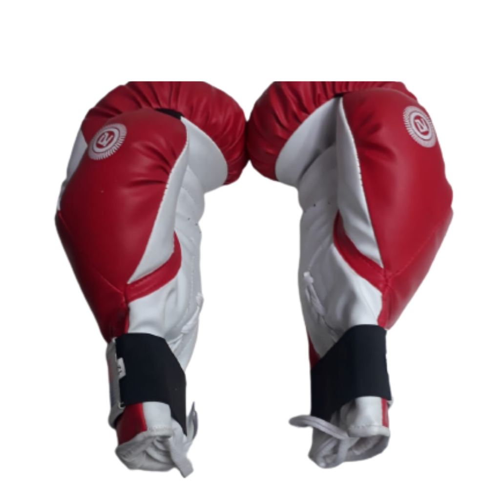 Boxing Gloves, Sparing Gloves, Top Grain Hide Leather,  Wrap Around Wrist Closure