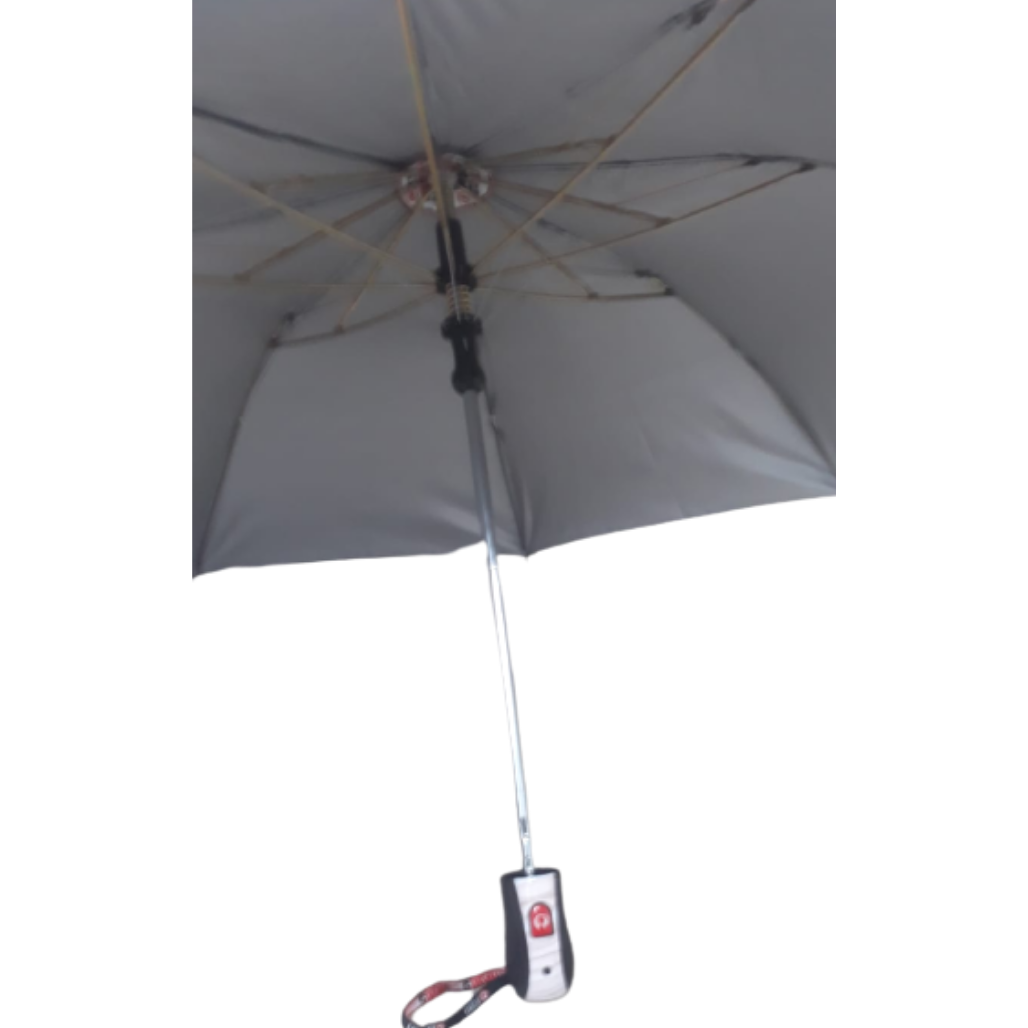 CITIZEN Umbrella Classic Folding Automatic Open UV Protective 2 Fold Umbrella, Black,12 Piece