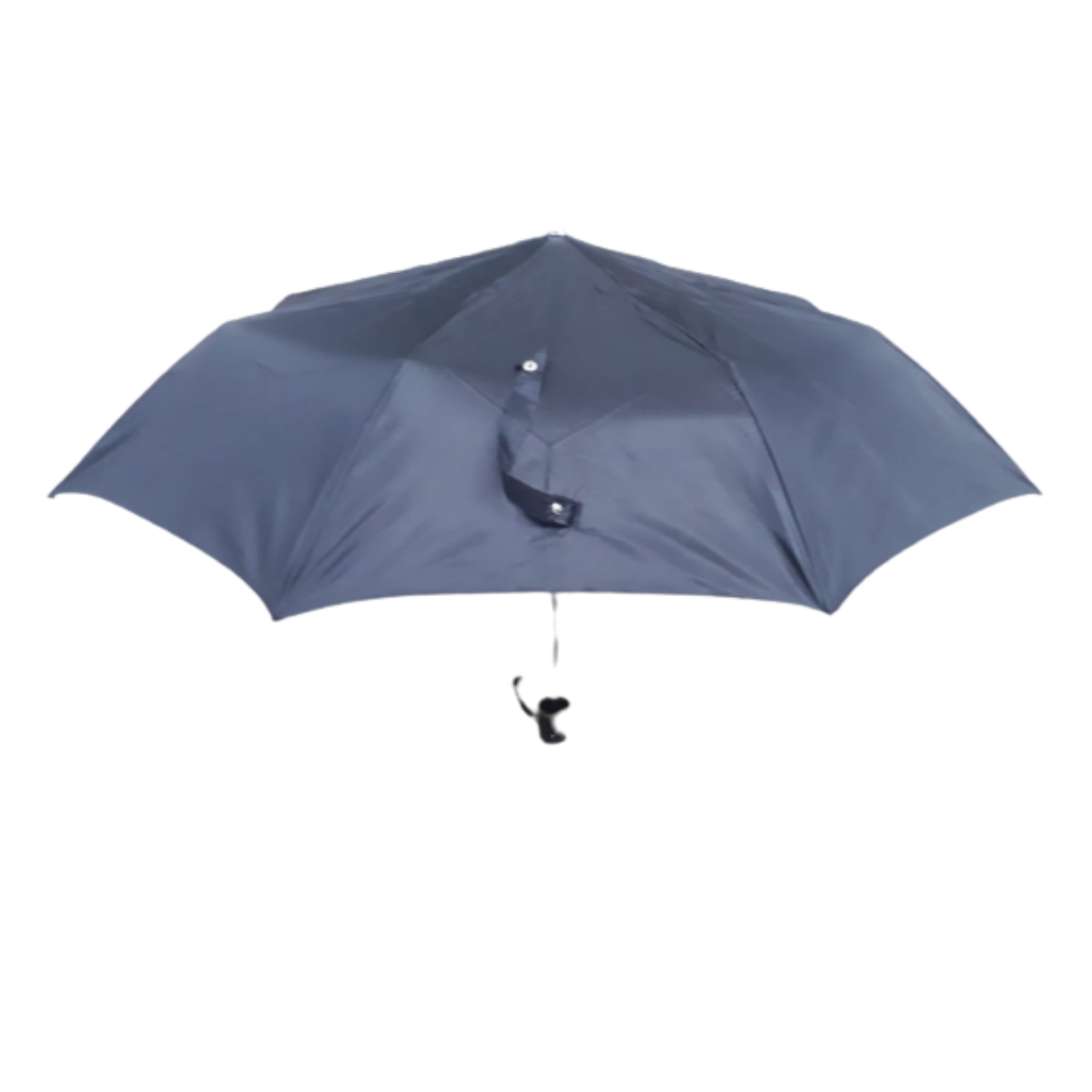 Citizen 3 Fold Umbrella, Manual Umbrella, Rain and UV Protection (6 Pcs, 21 Inch, Black)