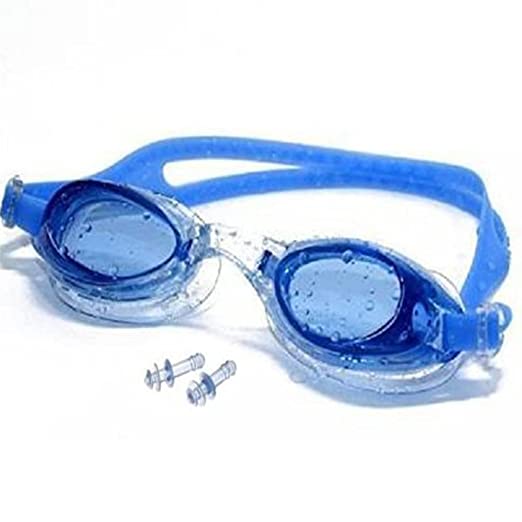 Swimming Goggles - UV Protective Anti Fog Goggles | 1 Piece (Free Ear Plug Inside)