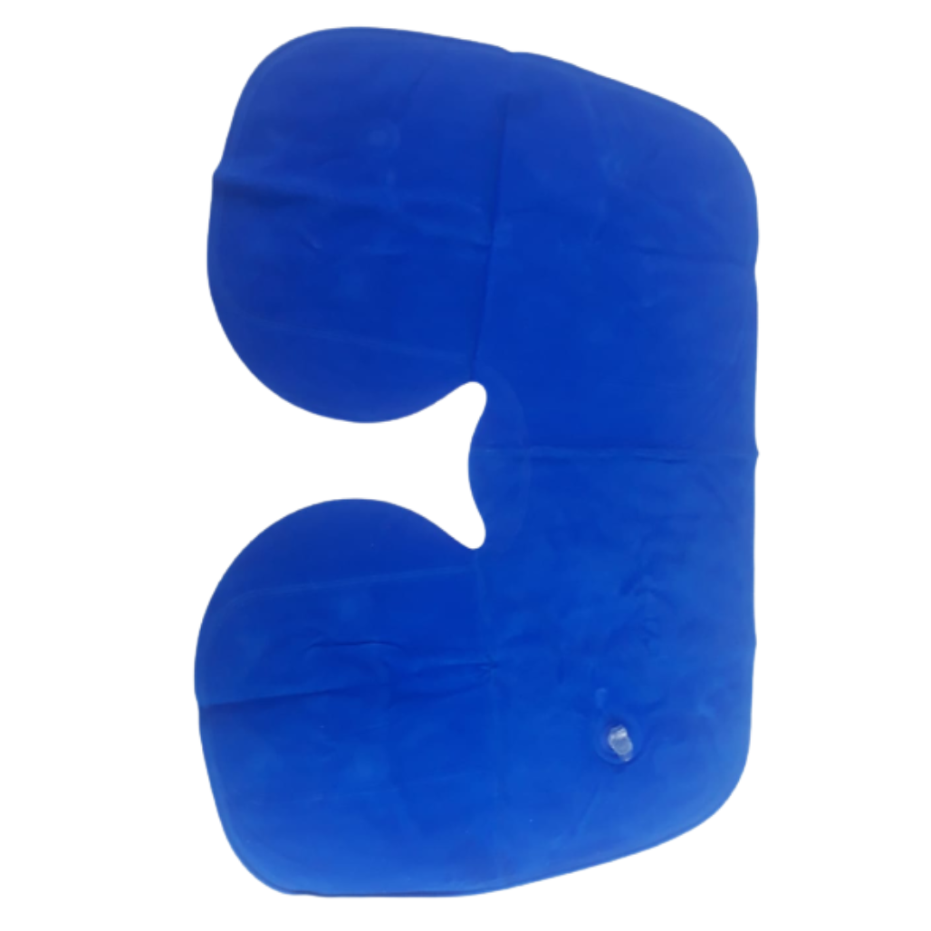 Air Pillow U Shape Neck Support for Travel Journeys (Color May Vary)